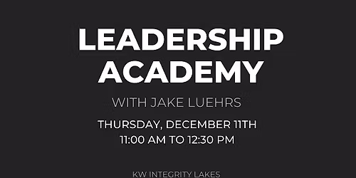 Leadership Academy