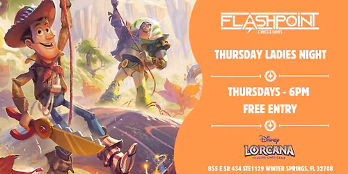 Ladies Lorcana Night at Flashpoint Comics and Games