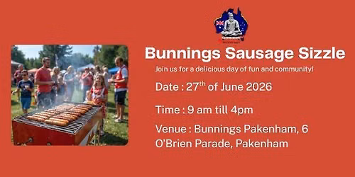 ATS Bunnings Sausage Sizzle Fundraiser