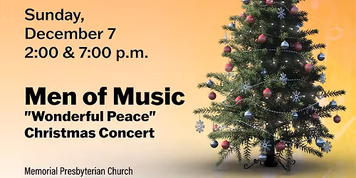 Vespers \u2013 Men of Music 7:00