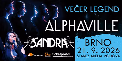 Alphaville & Sandra - Ve\u010der Legend | Brno