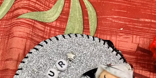 Hand Stitched First Christmas Decoration Workshop