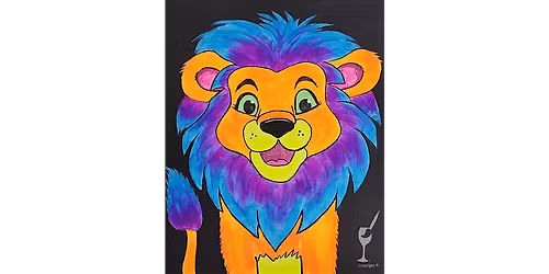 A Glowing Lion - Paint and Sip in San Antonio | Classpop!\u2122