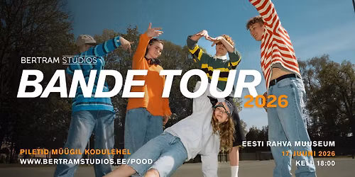 Bertram Studios Bande Tour 2026