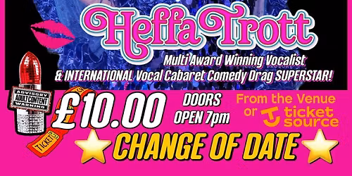 Heffa Trott International vocal cabaret comedy drag superstar 