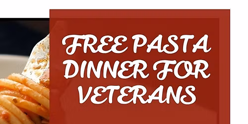 Pasta Dinner for Veterans