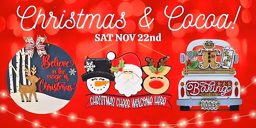 Christmas & Cocoa Paint Night!