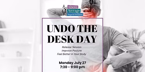 Undo the Desk Day