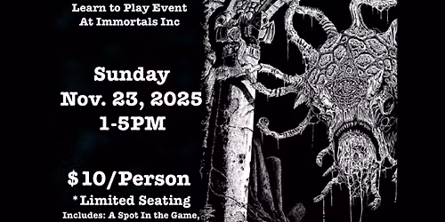 ShadowDark RPG (Brunch & Punch Learn to Play Event at Immortals)