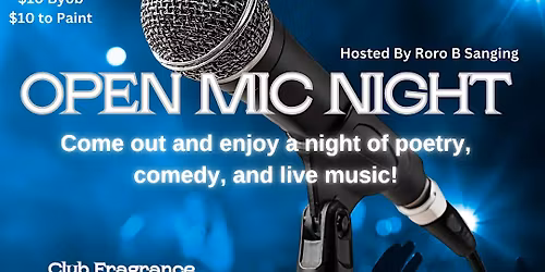 Friday Open mic Night