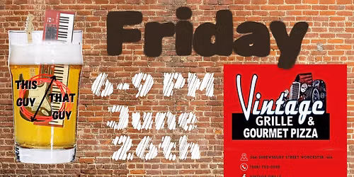 TGTG @ Vintage Grille & Gourmet Pizza 