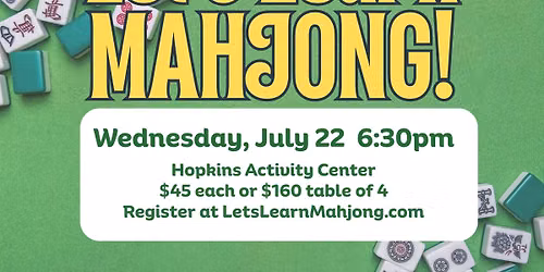 Mahjong Beginner Lesson