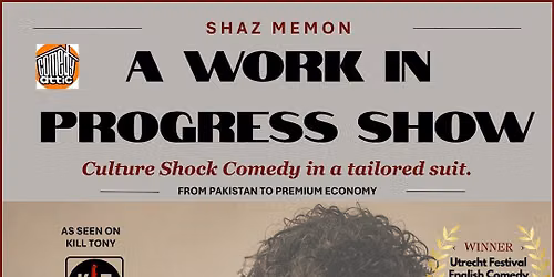 Shaz Memon (Work in Progress show, LEIDEN)