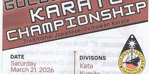 Golden Empire Karate Championships