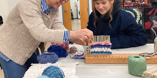 Peg Loom Weaving Adult Workshop