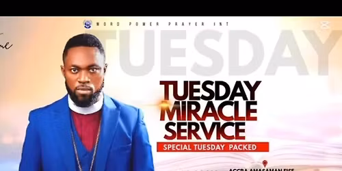 Tuesday miracle service with prophet  Eben Joy