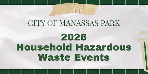 City of Manassas Park | Household Hazardous Waste Event