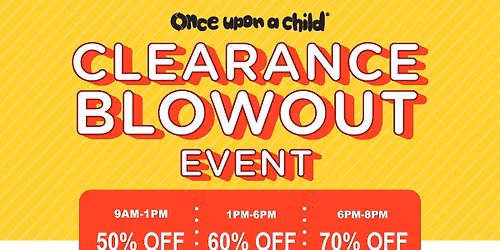 Clearance Blowout Event