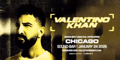 VALENTINO KHAN at Sound-Bar