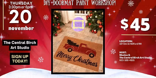 "DIY Holiday Doormat" Workshop 6pm