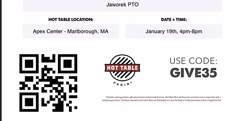 Jaworek Restaurant Night at Hot Table