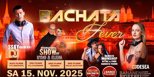 \ud83d\udd25 BACHATA FEVER \ud83d\udd25 DJ DESEA DJ SSAY  International Show Ryno & Elena Bananenreiferei by Juanes