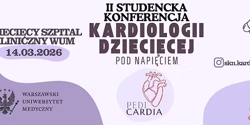 II STUDENCKA KONFERENCJA PEDICARDIA