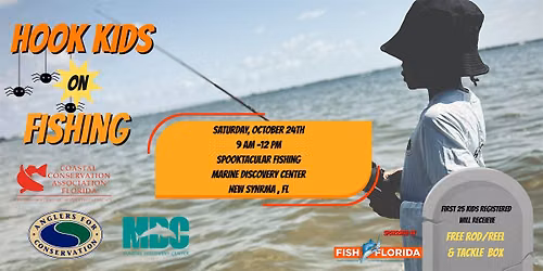 A Spooky Hook Kids on Fishing (New Smyrna Beach, FL.)