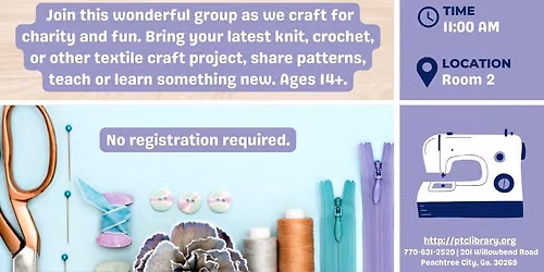 Keeping You In Stitches: Crafting Club
