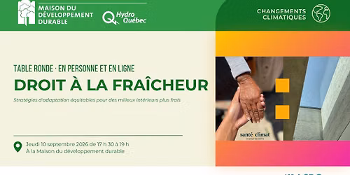 Droit \u00e0 la fra\u00eecheur | Table ronde