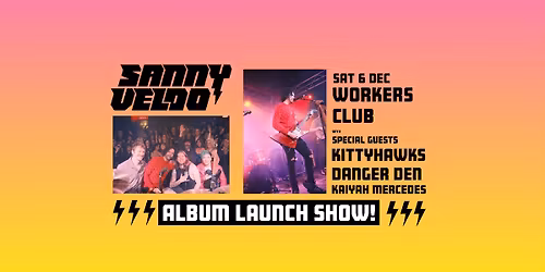 \ud83d\udd25 SANNY VELOO \u2013 ALBUM LAUNCH TOUR - MELBOURNE \ud83d\udd25