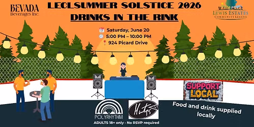 LECL Drinks in the Rink - Summer Solstice Party