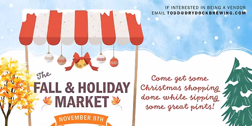 Fall & Holiday Market in the Taproom