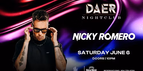 Nicky Romero | DAER Nightclub