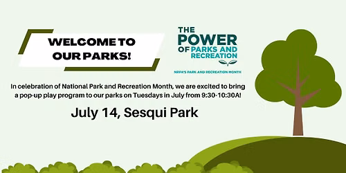 Park Pop-Up at Sesqui Park