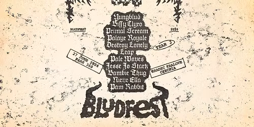 BLUDFEST - Year 3 \/ Hradec Kr\u00e1lov\u00e9, CZ