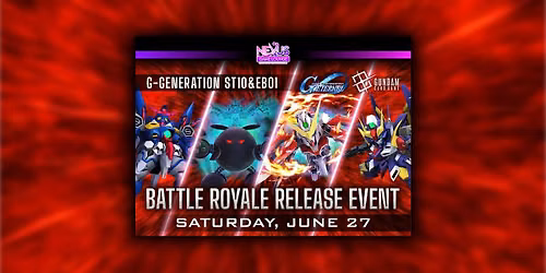 G-Generation ST10 & EB01 Battle Royale Release Event