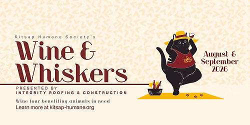 Wine & Whiskers Pop-Up at Mosquito Fleet Winery