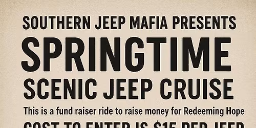 Springtime Scenic Cruise