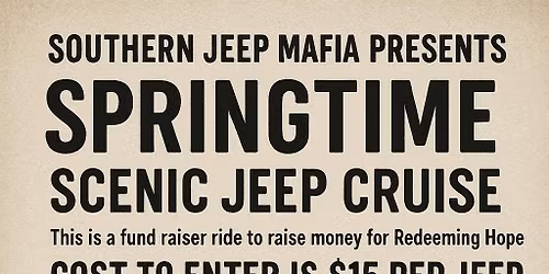 Springtime Scenic Cruise