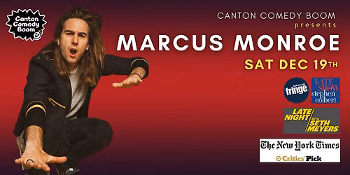 Marcus Monroe at Canton Comedy Boom