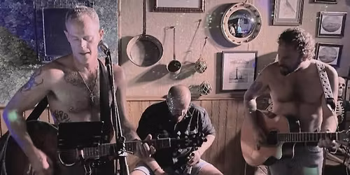 Foot-stomping chaos at The Halfway House!
