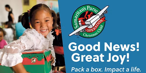 Operation Christmas Child Packing Party