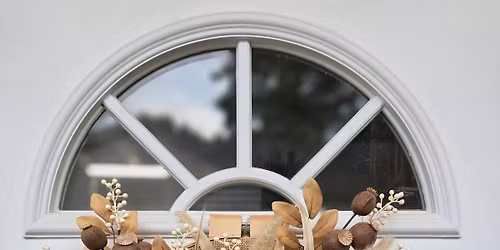 Fall Embroidery Loop Wreath @ The Pickled Goat