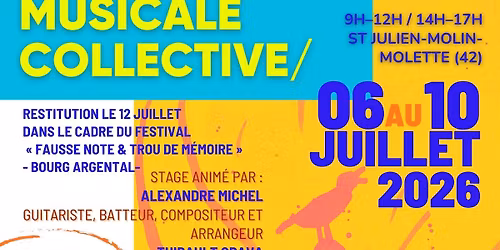 Le LABO - Stage de Composition Musicale Collective