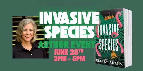 Invasive Species Party with Author Ellery Adams