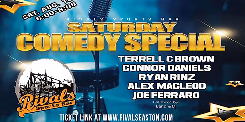 Saturday Night Special: Comedy Night!