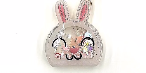 Bead Bar+UV\/LED Resin: Usagi Keychain - Mapunapuna