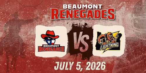 Beaumont Renegades Vs. Oregon Lightning
