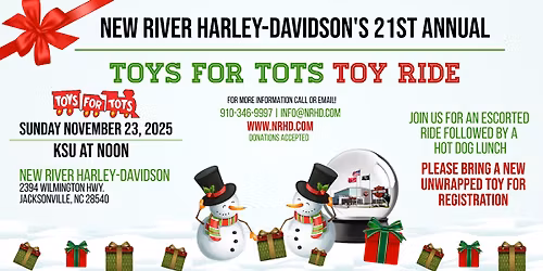 21st Annual Toys for Tots Ride